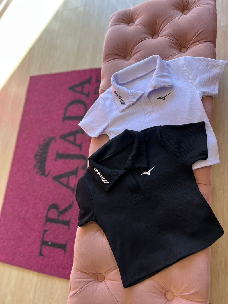 croped polo mizuno