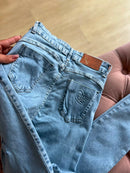 CALÇA FAIXA ROSA
