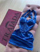 VESTIDO LUXXO AZUL