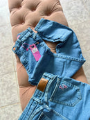 CALÇA FAIXA ROSA