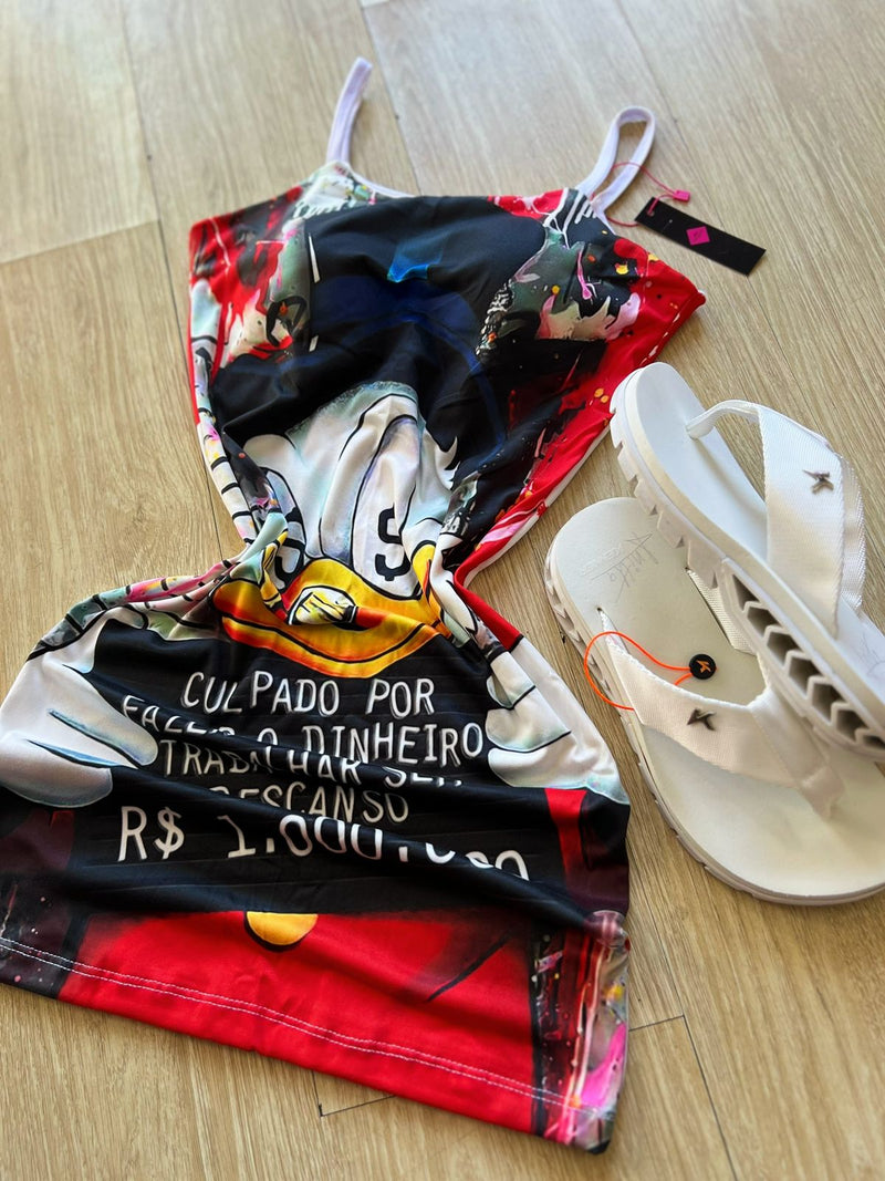 Vestido tubinho mandrake