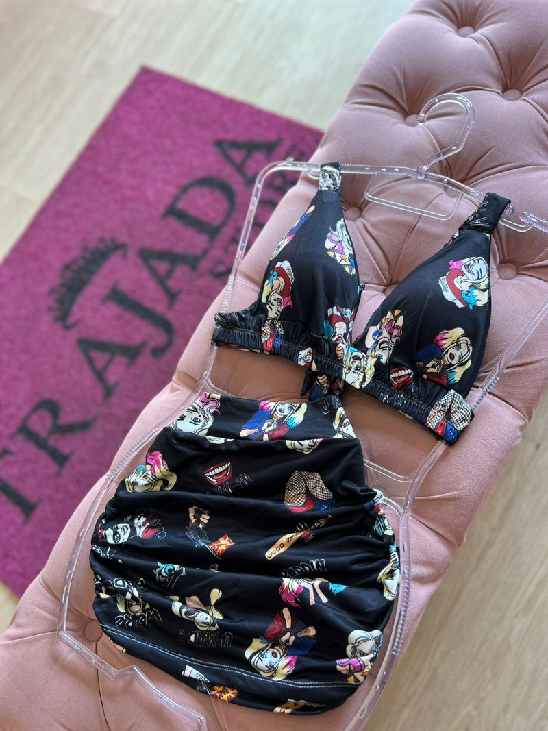 CONJUNTO HARLEY QUINN