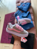VANS KNU ROSA COM CINZA