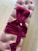 VESTIDO FENDA